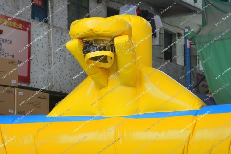 inflatable basketball hoop