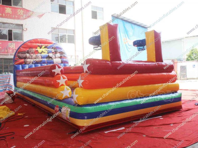 king kong inflatable bungee tug and dunk