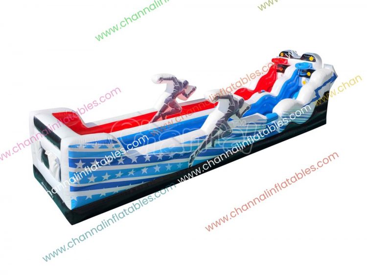 speedster inflatable bungee run