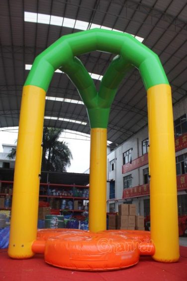 inflatable bungee jumping for both adults and kids