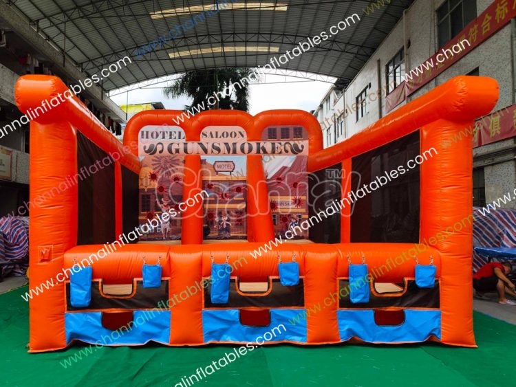 old west theme shooting carnival game