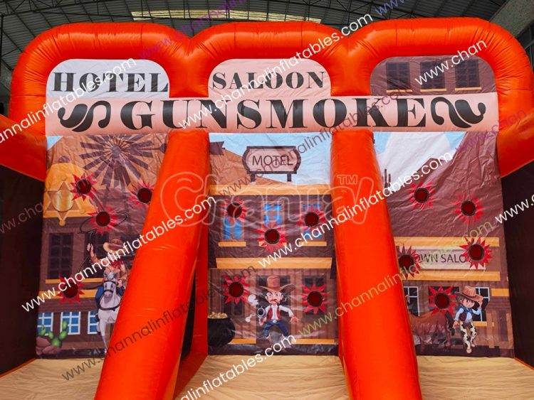 western saloon theme printing