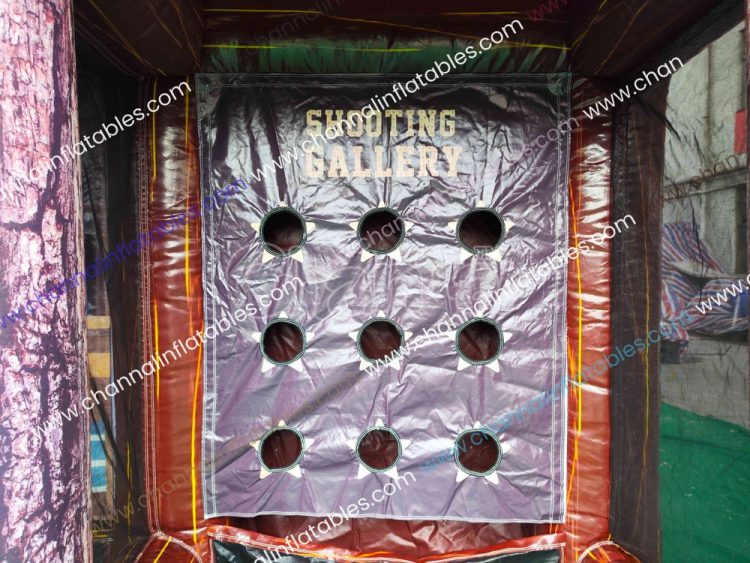 shooting gallery inflatable