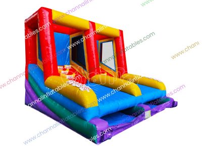 double lane inflatable skee ball game