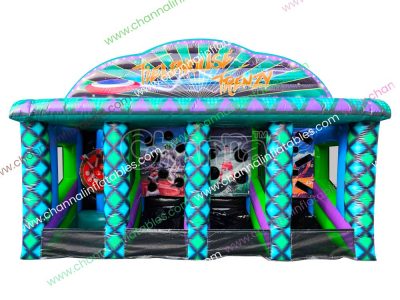 fieldhouse frenzy inflatable game