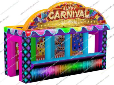 inflatable carnival game booth