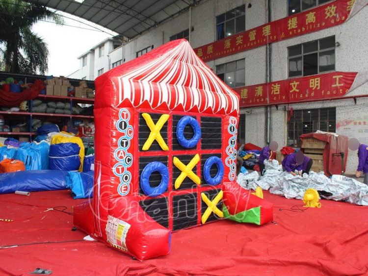 tic tac toe carnival game board