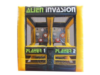 alien invasion inflatable carnival shooting game