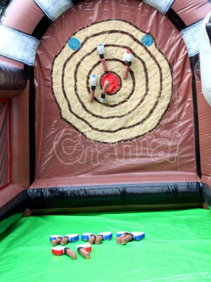 bullseye and sticky viking axes