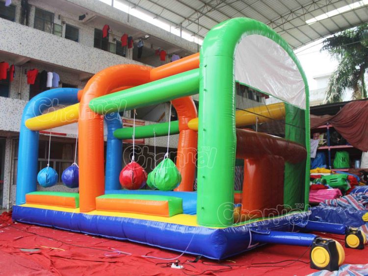 inflatable gauntlet obstacle course
