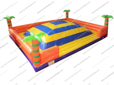 king of hill challenge inflatable game