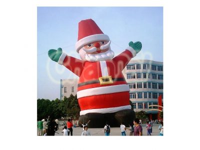 tall giant inflatable santa claus outdoor