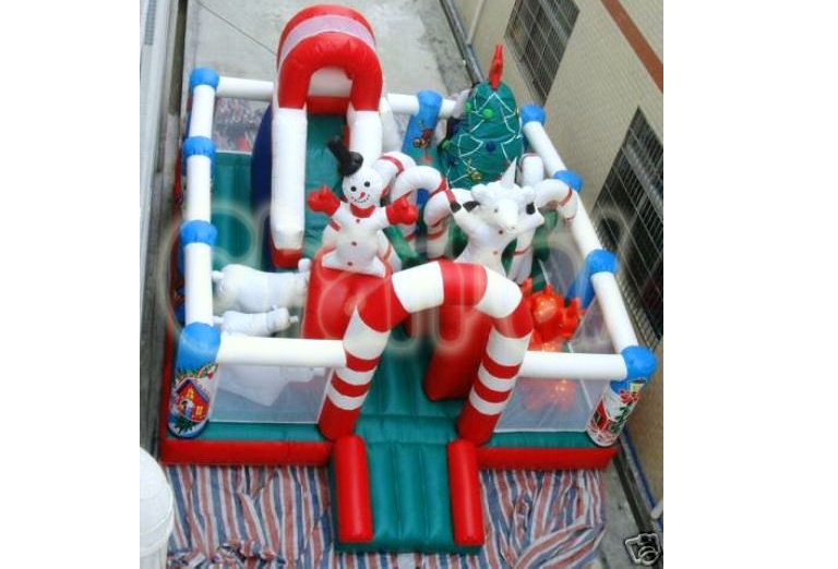 Inflatable Christmas Theme Combo Channal Inflatables