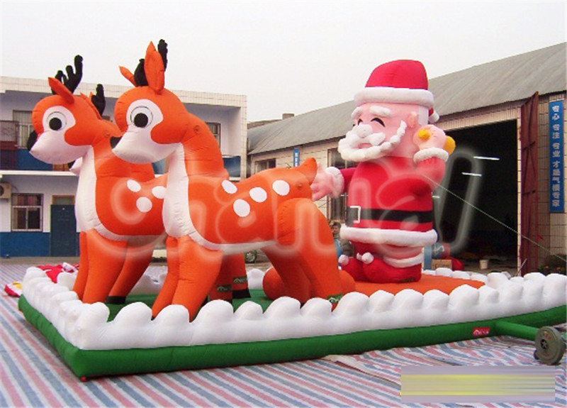 Santa's Inflatable Channal Inflatables