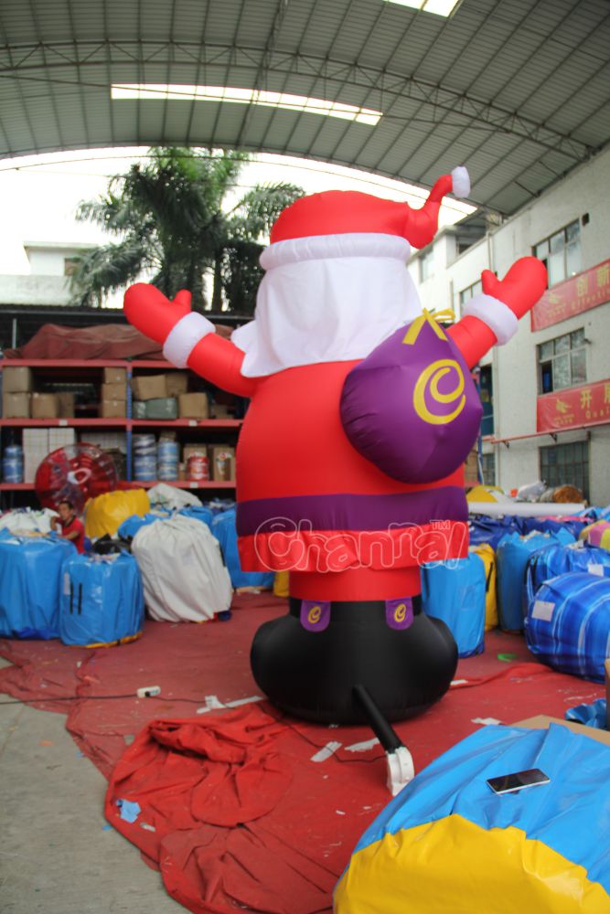 12 Foot Giant Inflatable Santa Claus - Channal Inflatables