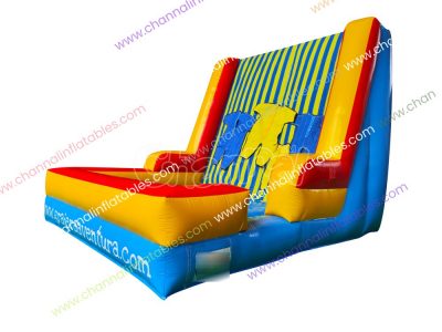 inflatable sticky velcro wall game