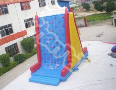 double sides inflatable climbing wall