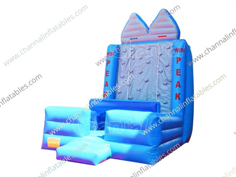 inflatable win peak climb wall