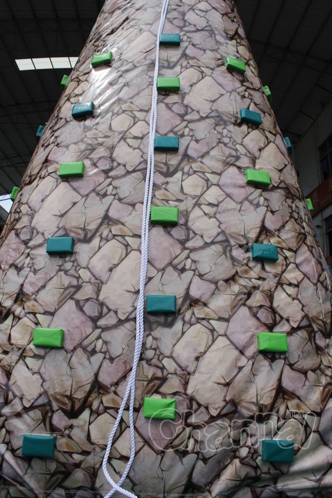 Jungle Dinosaur Inflatable Rock Wall - Channal Inflatables