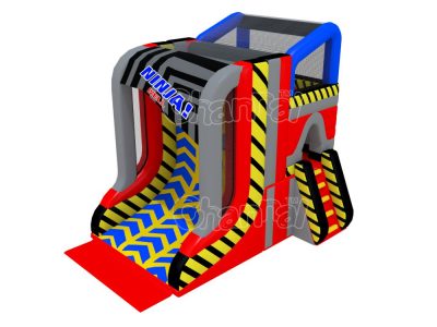 inflatable ninja warrior warped wall for sale