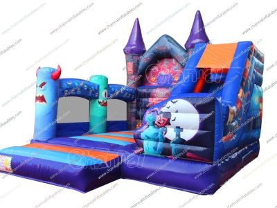 halloween night inflatable combo