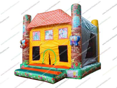 dream house inflatable combo