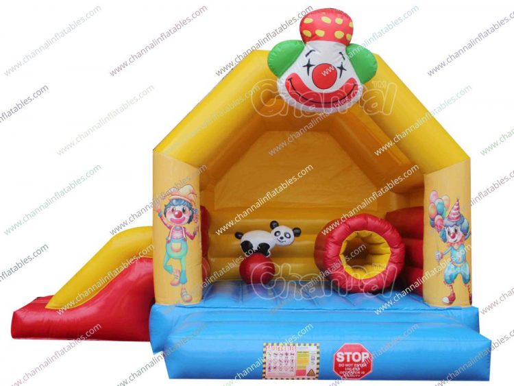 clown circus inflatable combo
