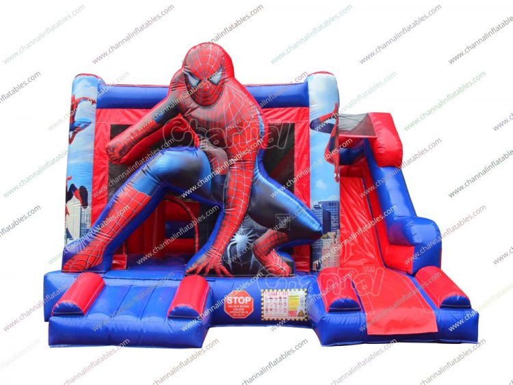 spiderman inflatable combo