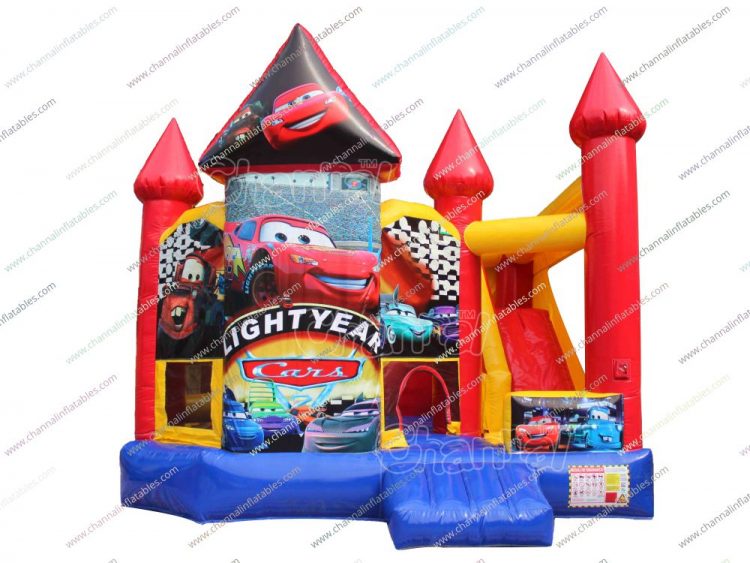 cars inflatable combo