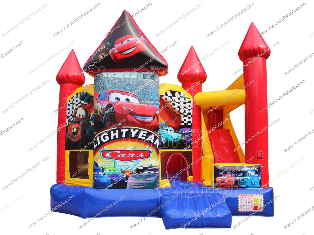 Cars Inflatable Combo - Channal Inflatables