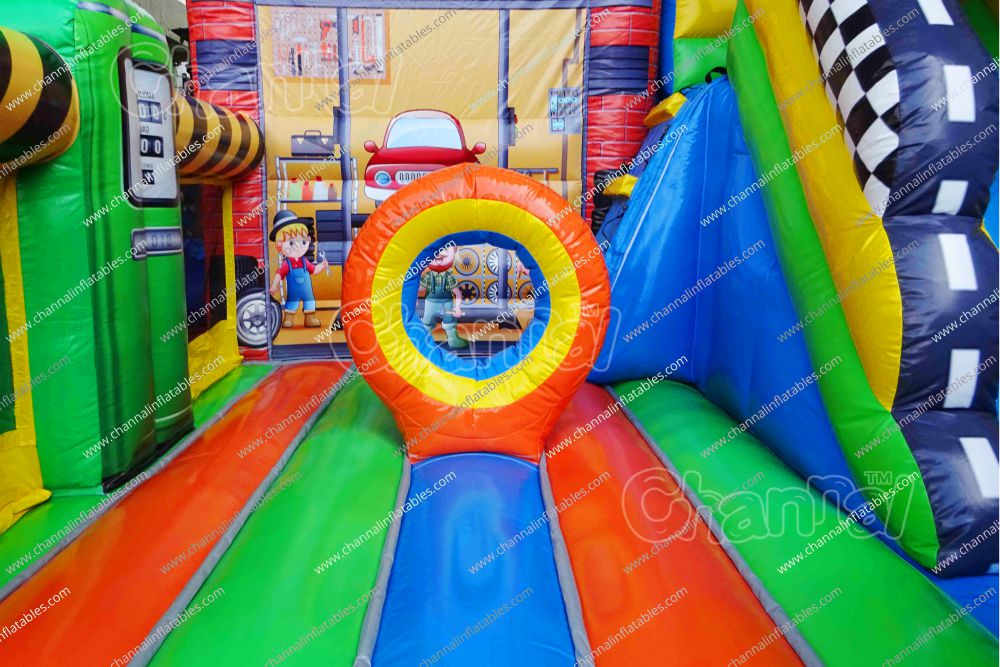Car Service Inflatable Combo - Channal Inflatables