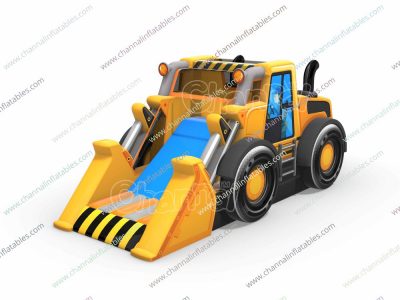 front loader inflatable combo