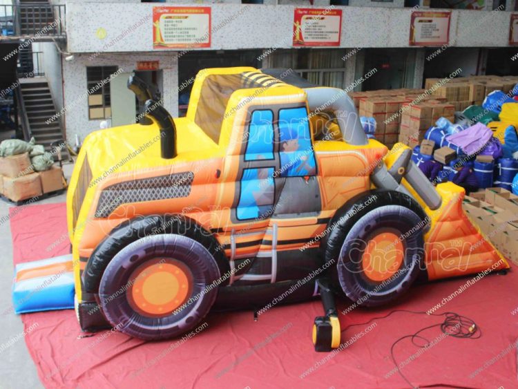 front loader inflatable bouncer combo