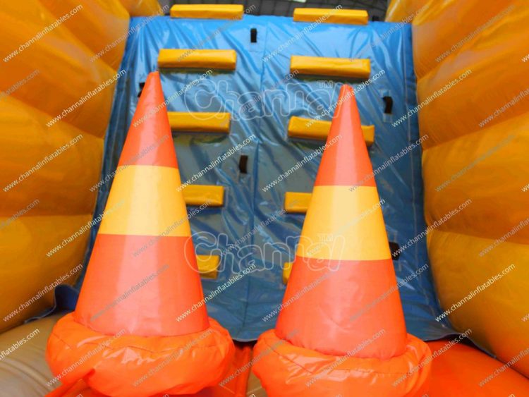 inflatable safety cone obstacle