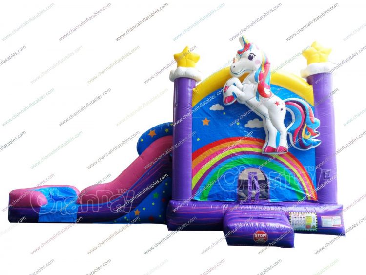 unicorn water inflatable combo