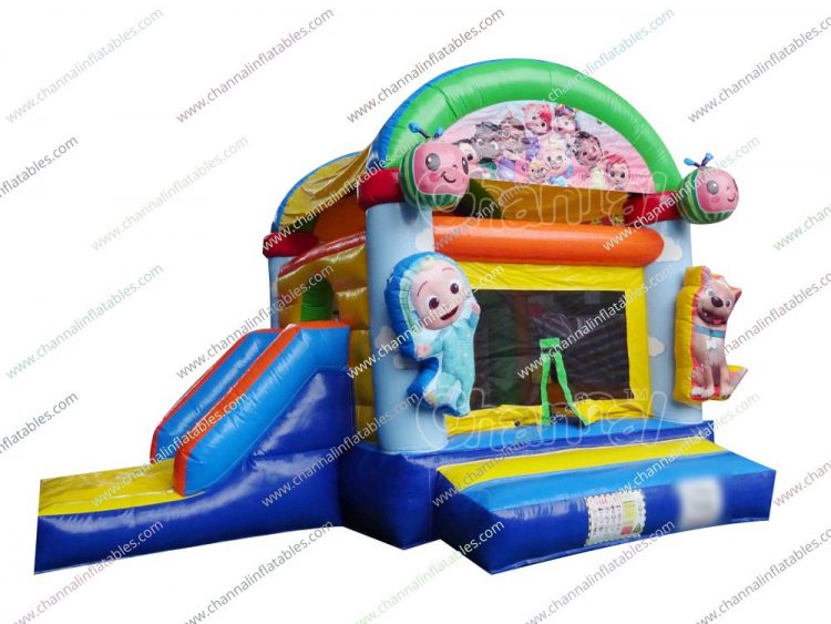 cocomelon inflatable combo