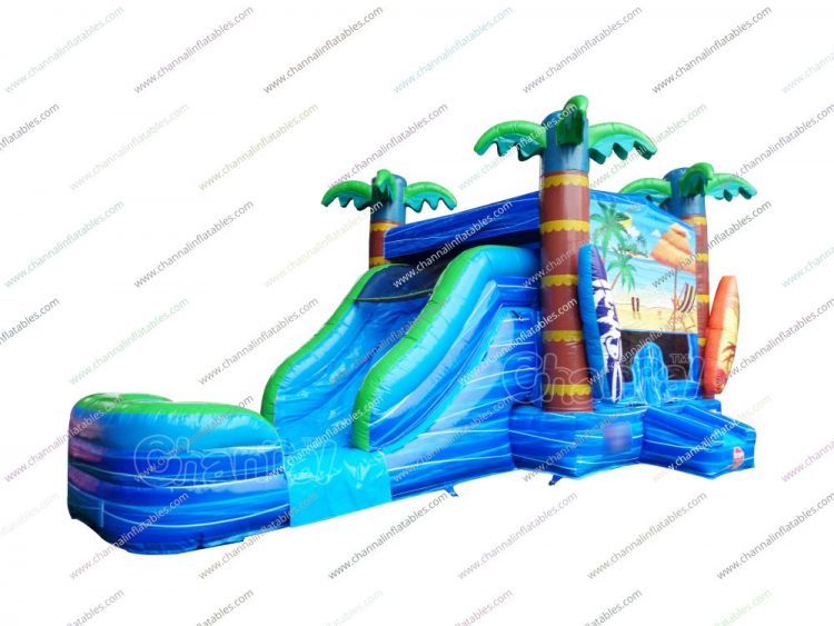 beach vacation inflatable combo