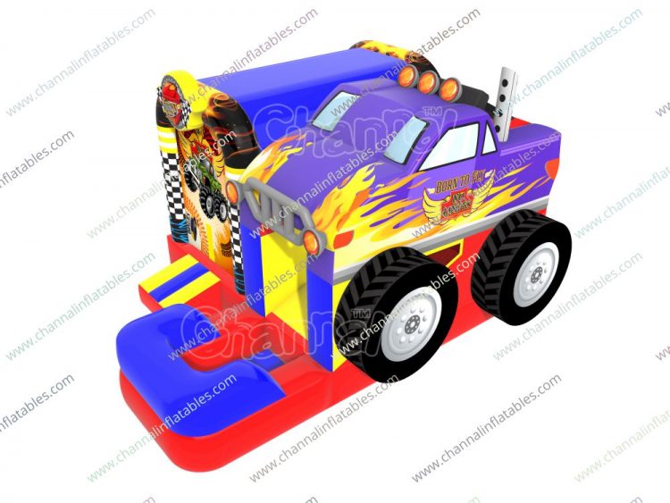 monster truck water combo design