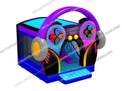 game on inflatable combo