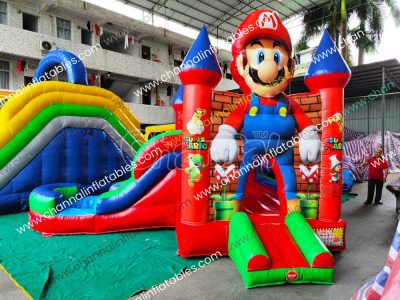 small super mario inflatable water combo