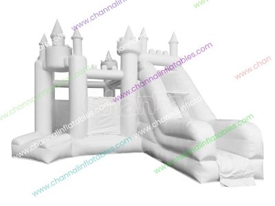 white wedding castle combo