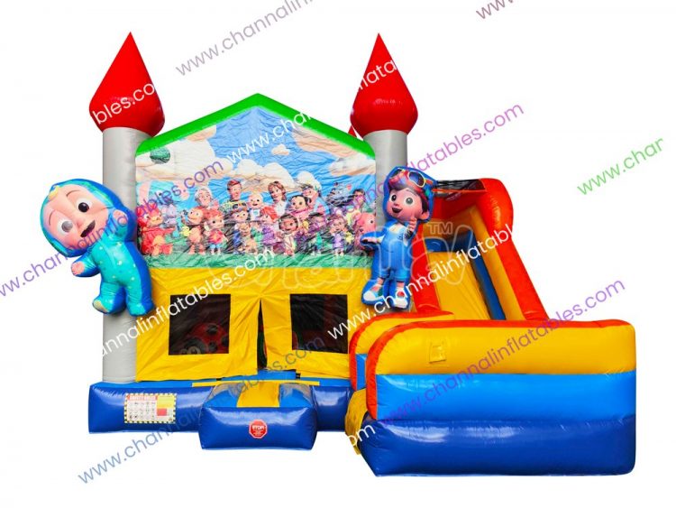 cocomelon inflatable combo