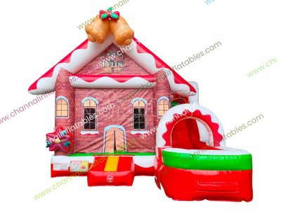 jingle bells inflatable combo