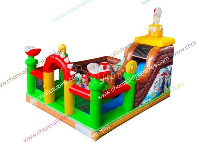 super mario inflatable playground
