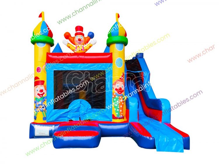 clown inflatable combo