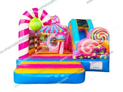 small candy inflatable combo