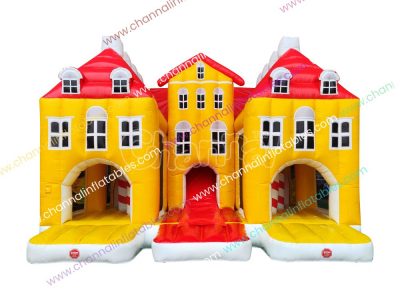 Rammenau Castle inflatable combo