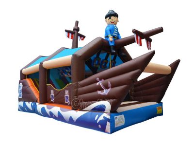 pirate ship inflatable combo