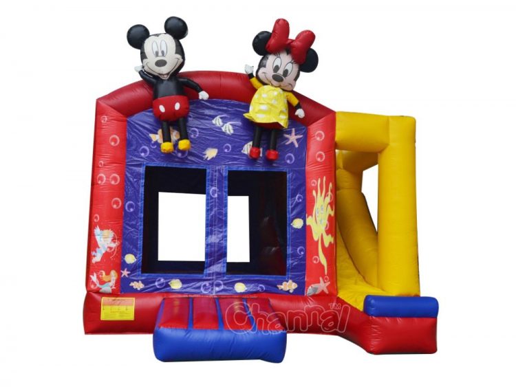 mickey minnie mouse inflatable combo
