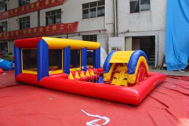 inflatable combo with floating balls